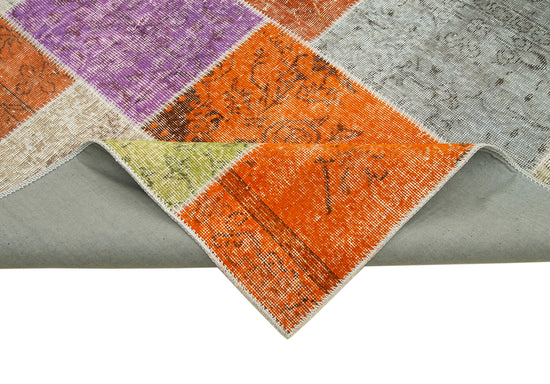 6x10 Multicolor Patchwork Rug - 31484