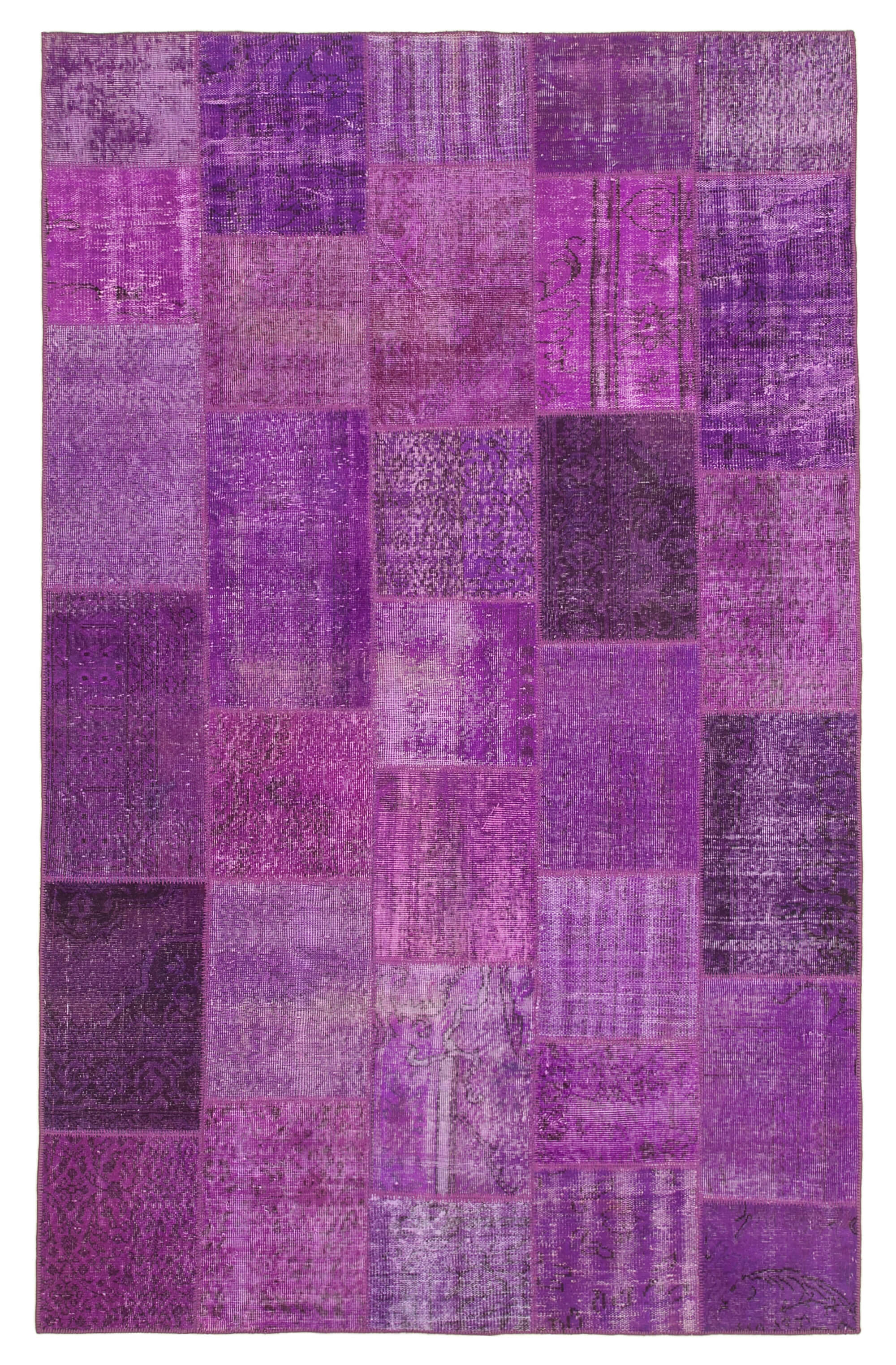 Purple Patchwork Rug skip to product information