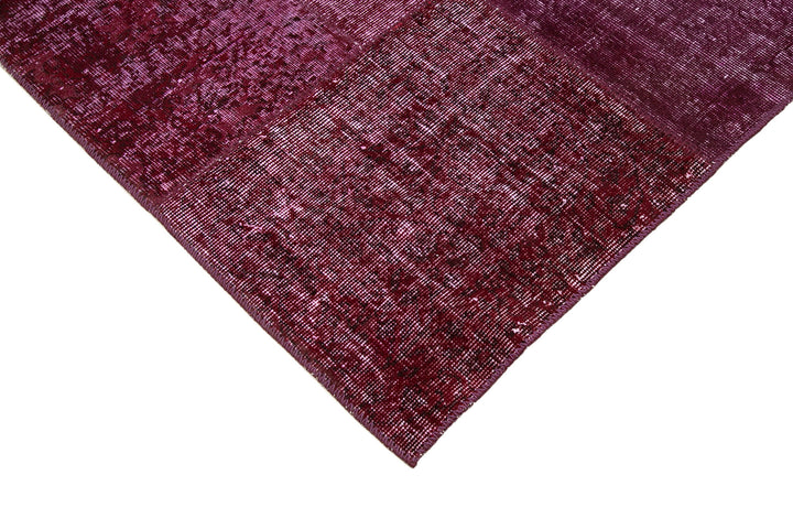 6x10 Red Patchwork Rug - 31497