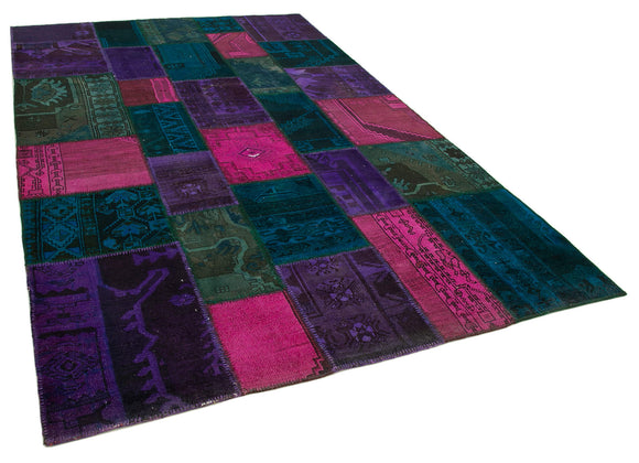 7x10 Multicolor Patchwork Rug - 31508