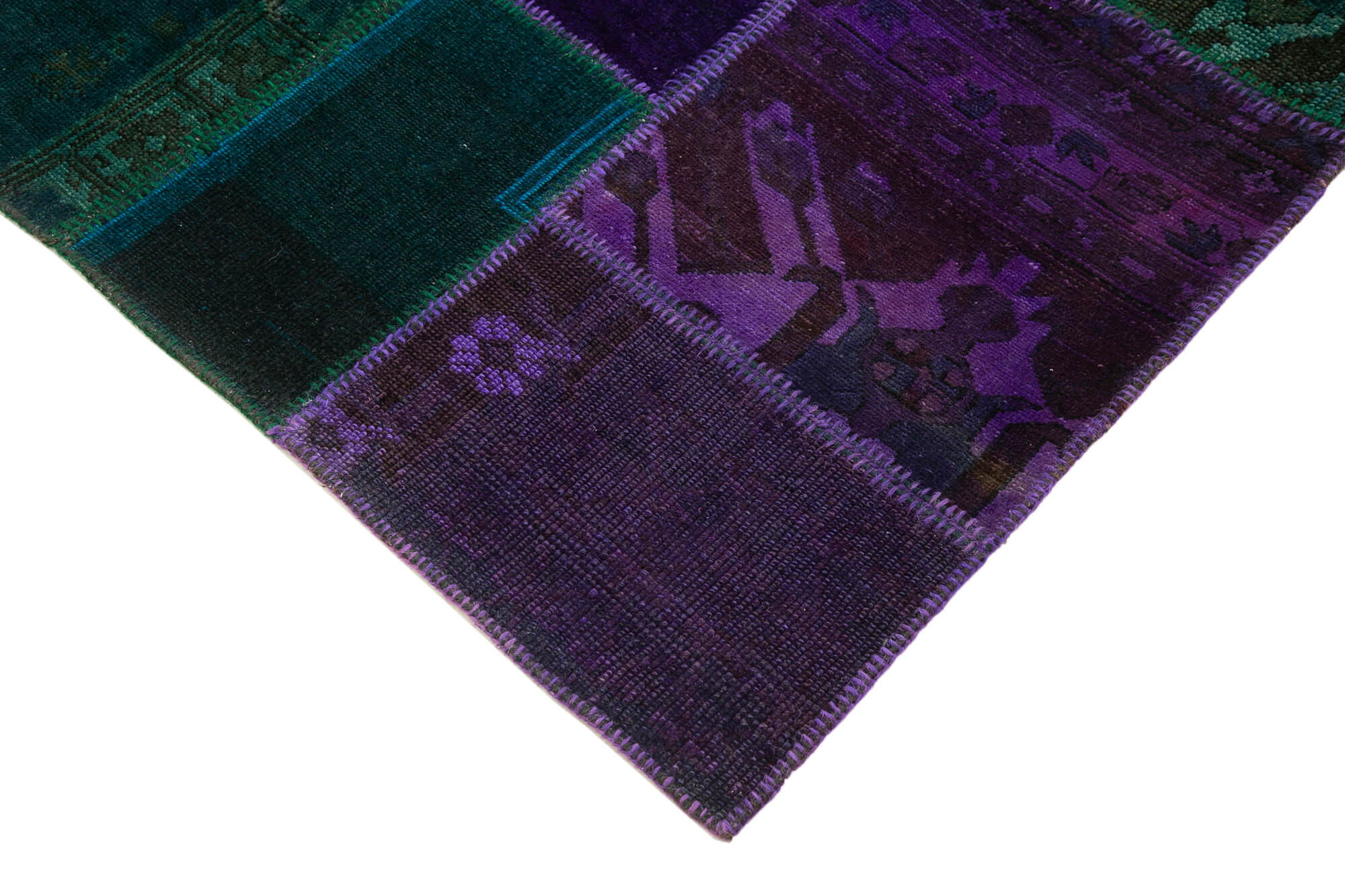 7x10 Multicolor Patchwork Rug - 31508