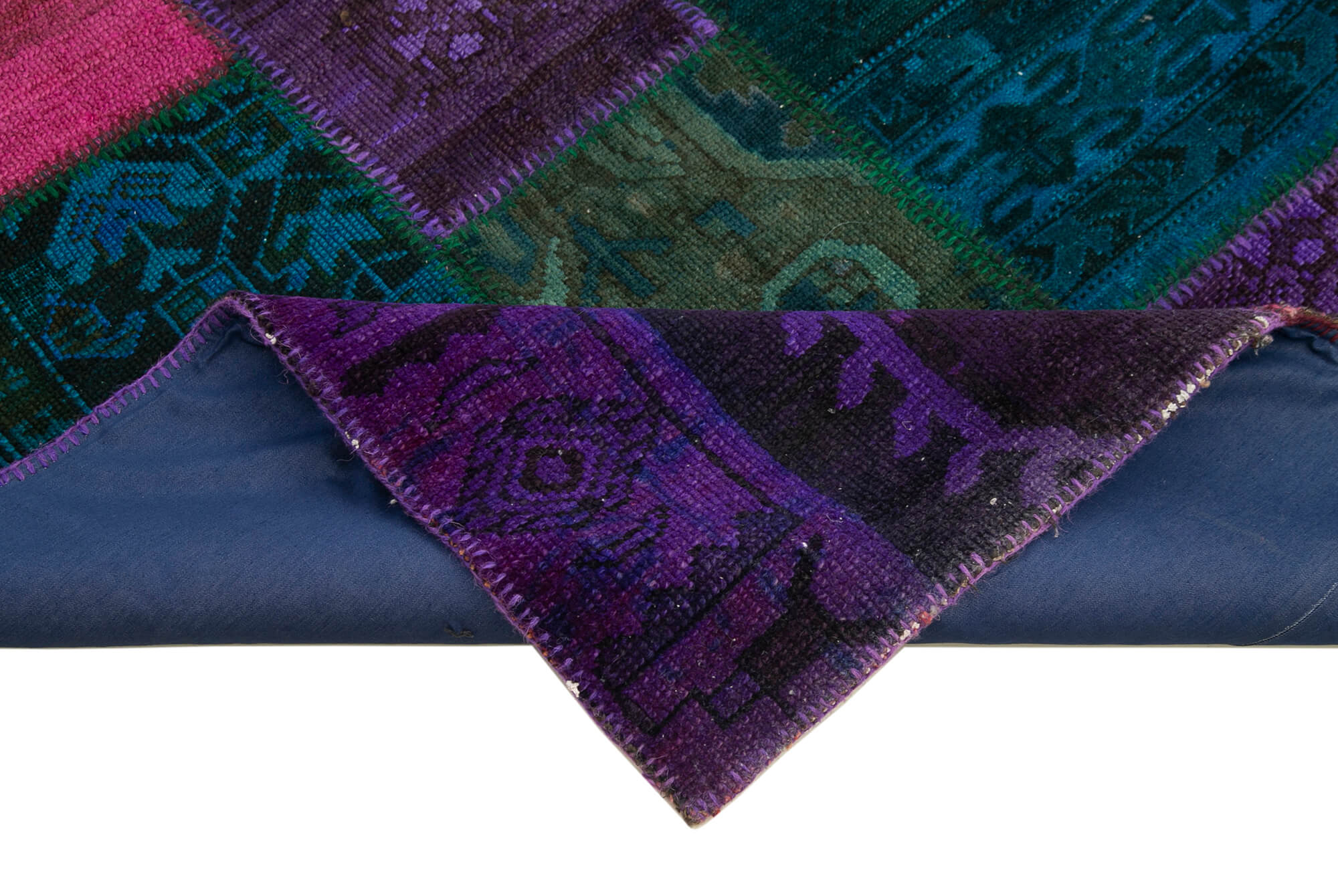 7x10 Multicolor Patchwork Rug - 31508