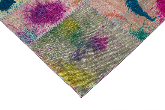 7x10 Multicolor Patchwork Rug - 31554