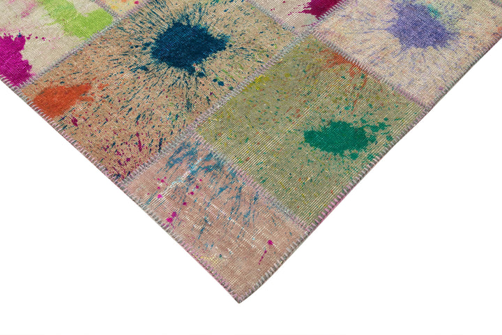 6x10 Multicolor Patchwork Rug - 31560