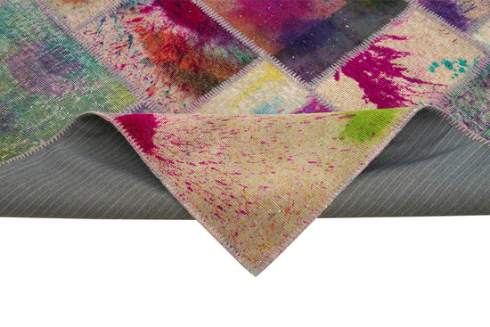 7x10 Multicolor Patchwork Rug - 31562