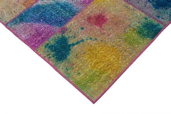 6x10 Multicolor Patchwork Rug - 31565