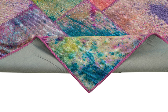 6x10 Multicolor Patchwork Rug - 31565
