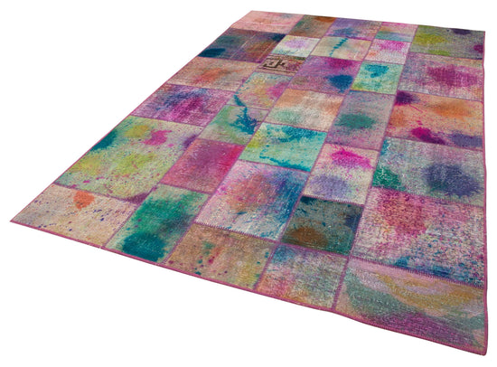 6x10 Multicolor Patchwork Rug - 31566