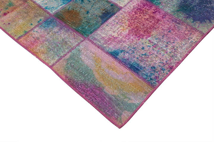 6x10 Multicolor Patchwork Rug - 31566