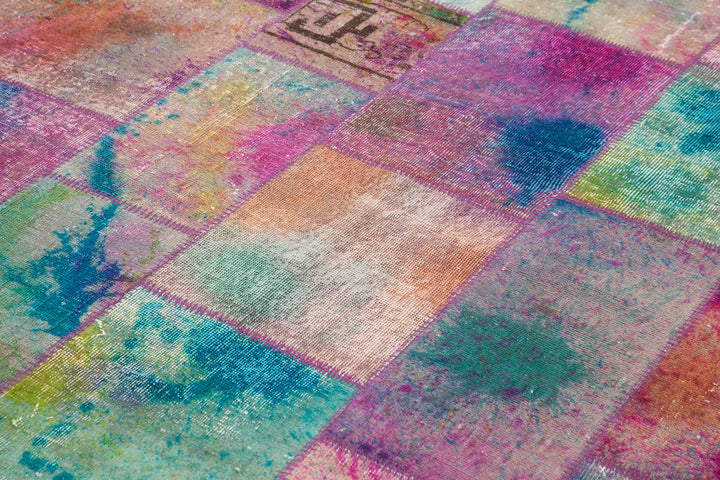 6x10 Multicolor Patchwork Rug - 31566