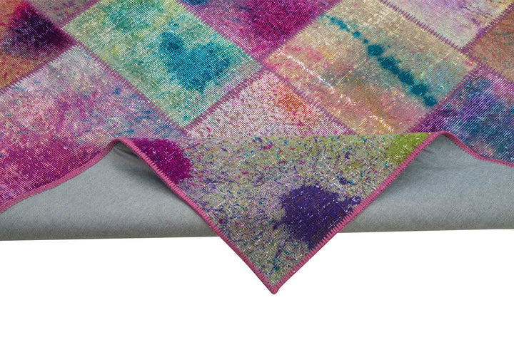 6x10 Multicolor Patchwork Rug - 31566