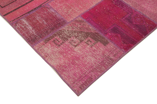 6x10 Pink Patchwork Rug - 31567