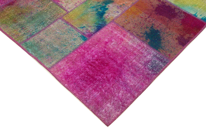 6x10 Multicolor Patchwork Rug - 31568