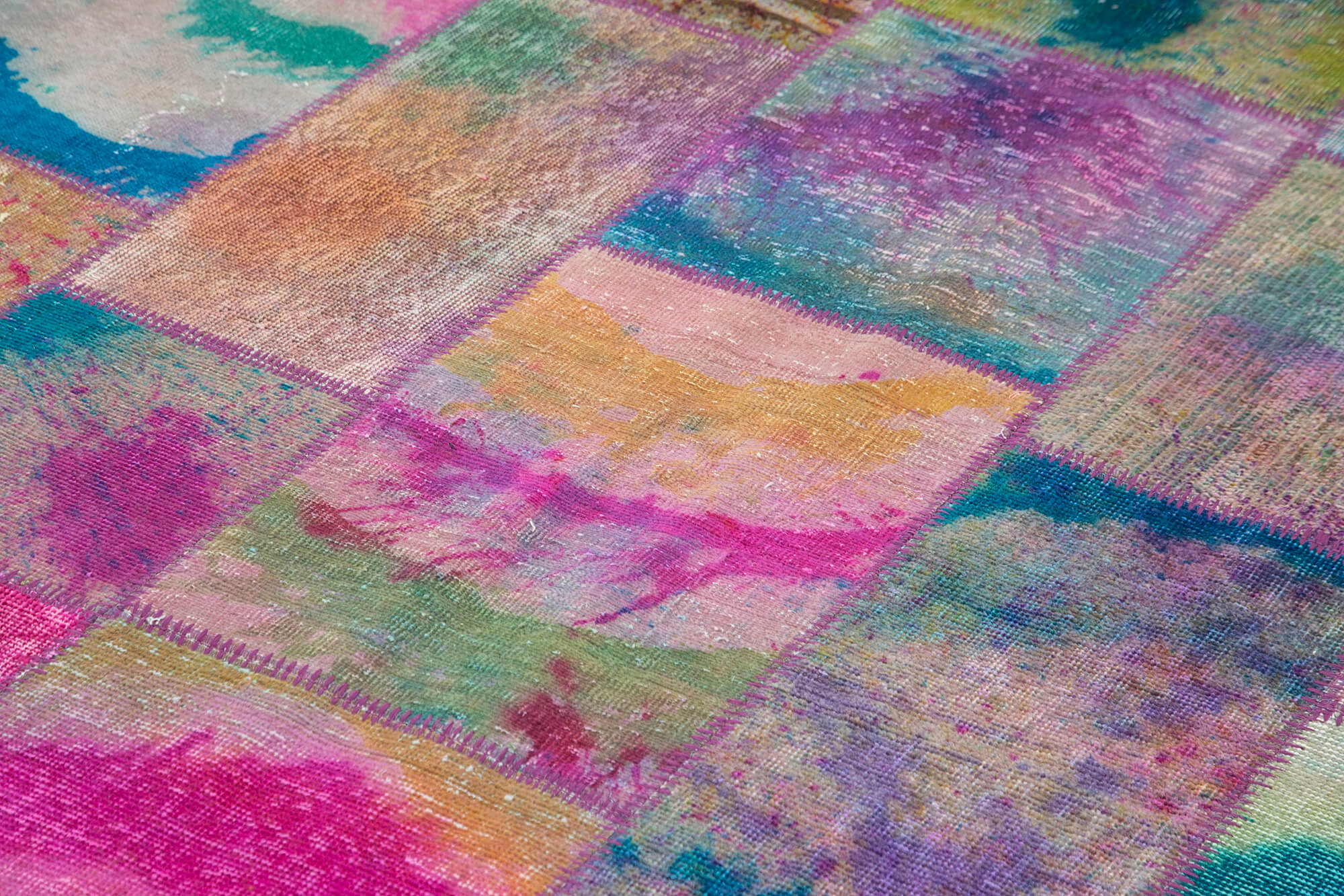 6x10 Multicolor Patchwork Rug - 31568