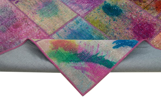 6x10 Multicolor Patchwork Rug - 31568
