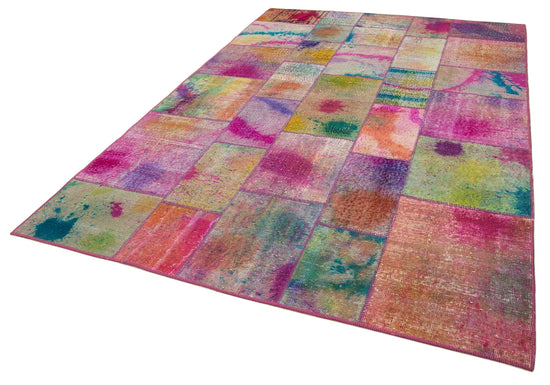 6x10 Multicolor Patchwork Rug - 31569