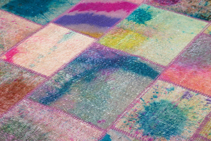 6x10 Multicolor Patchwork Rug - 31570