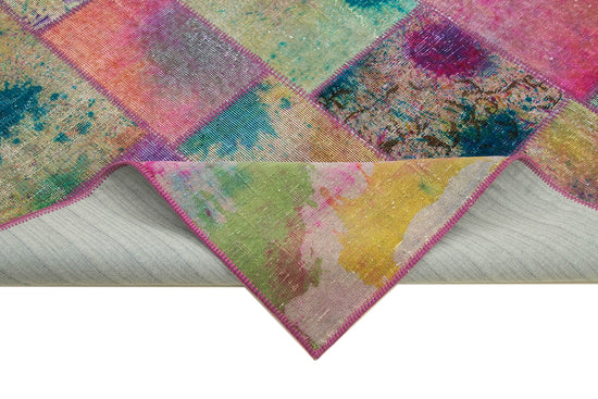 6x10 Multicolor Patchwork Rug - 31570