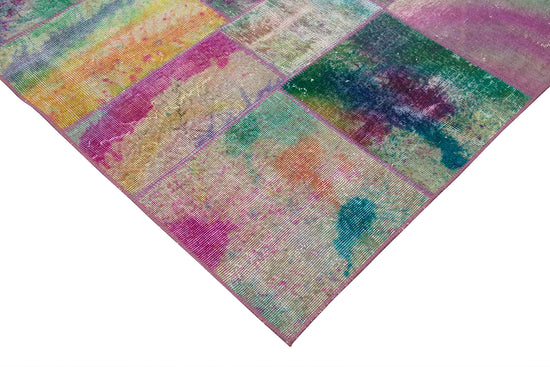 6x10 Multicolor Patchwork Rug - 31592