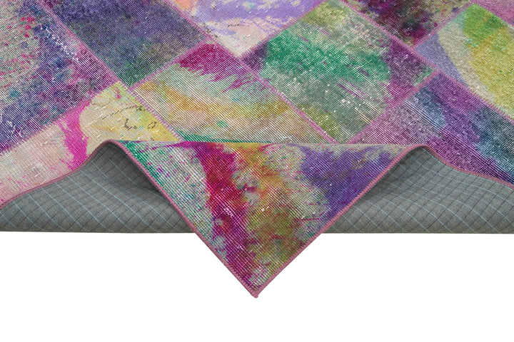 6x10 Multicolor Patchwork Rug - 31592