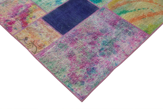 6x10 Multicolor Patchwork Rug - 31595