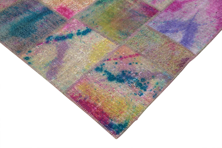 6x10 Multicolor Patchwork Rug - 31596