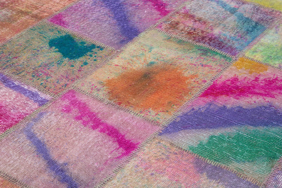 6x10 Multicolor Patchwork Rug - 31596