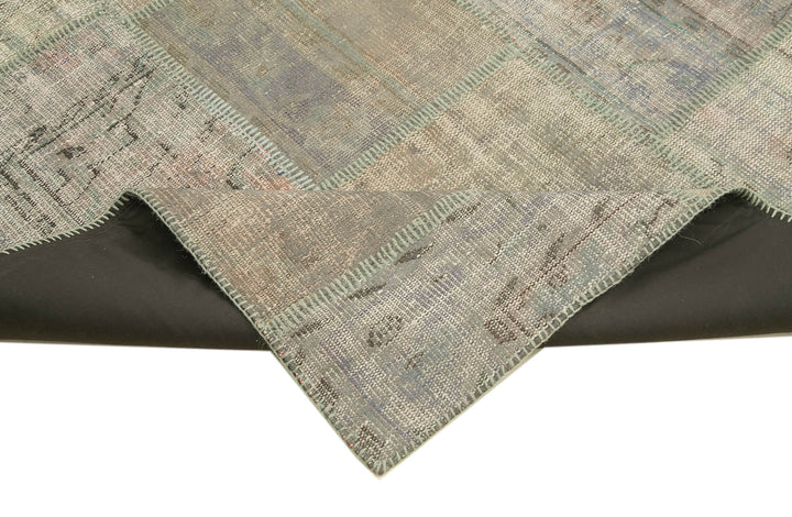 6x10 Grey Patchwork Rug - 31600