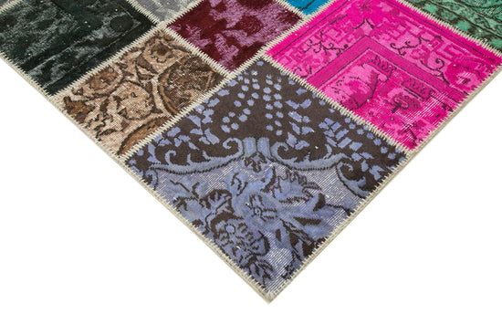 7x10 Multicolor Patchwork Rug - 31624