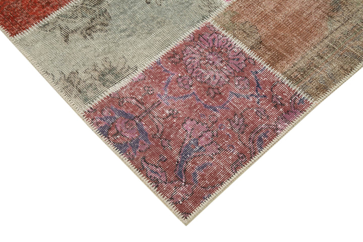 5x7 Multicolor Patchwork Rug - 31684