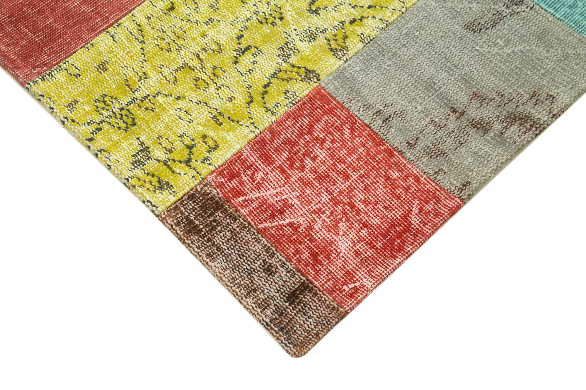 5x7 Multicolor Patchwork Rug - 31714
