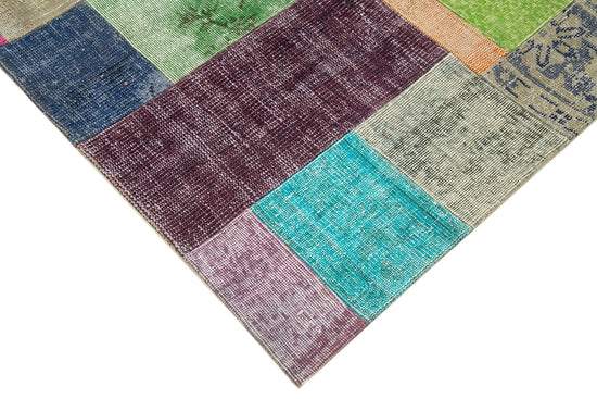 5x7 Multicolor Patchwork Rug - 31716