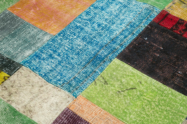5x7 Multicolor Patchwork Rug - 31716