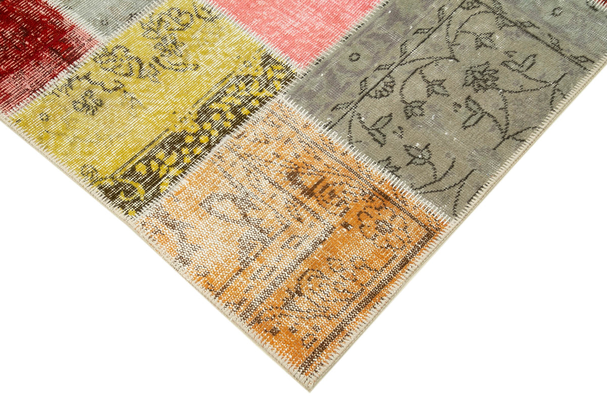 5x6 Multicolor Patchwork Rug - 31718