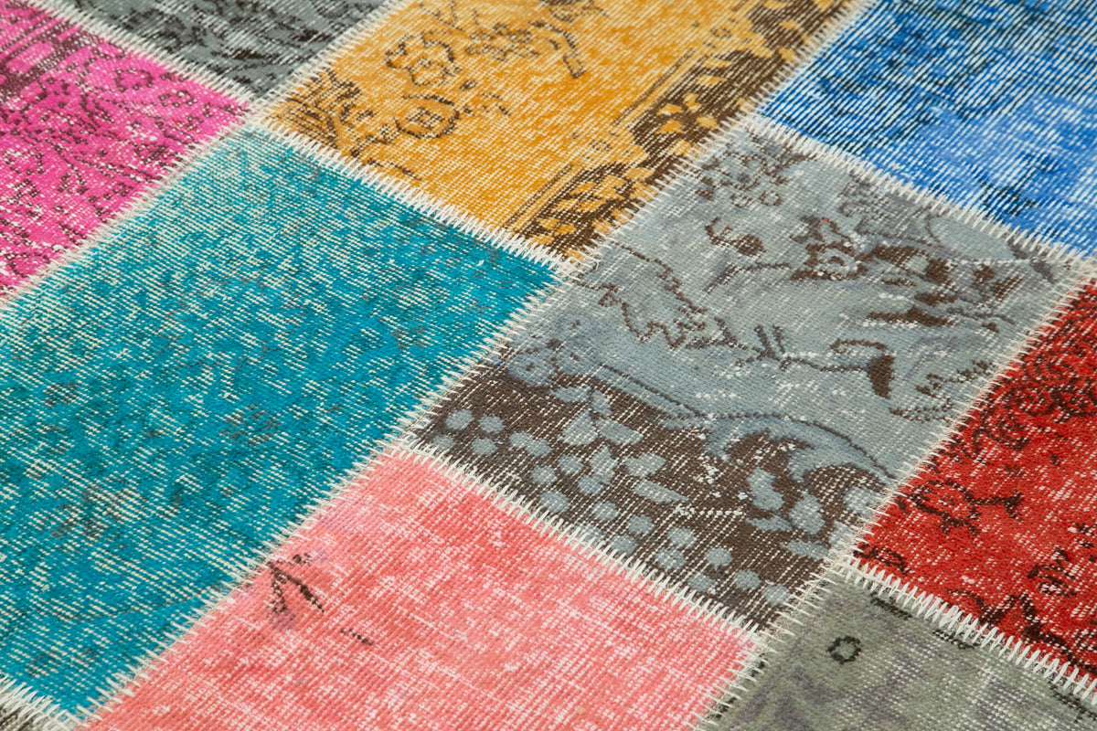 5x6 Multicolor Patchwork Rug - 31718