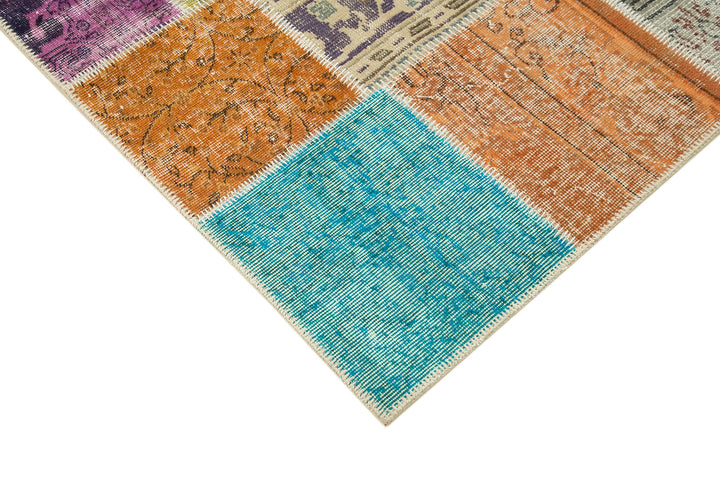 5x7 Multicolor Patchwork Rug - 31720