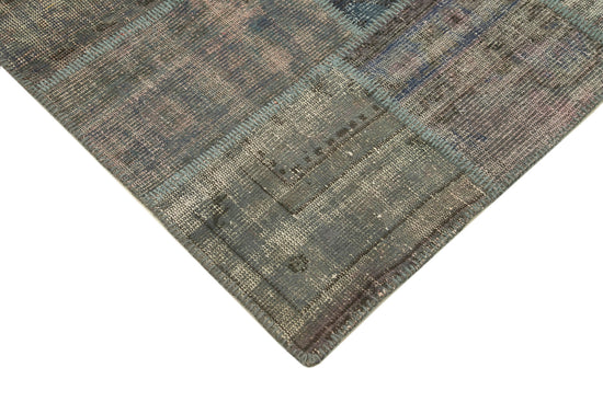 5x7 Grey Patchwork Rug - 31724