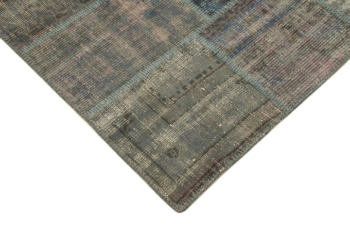 5x7 Grey Patchwork Rug - 31724
