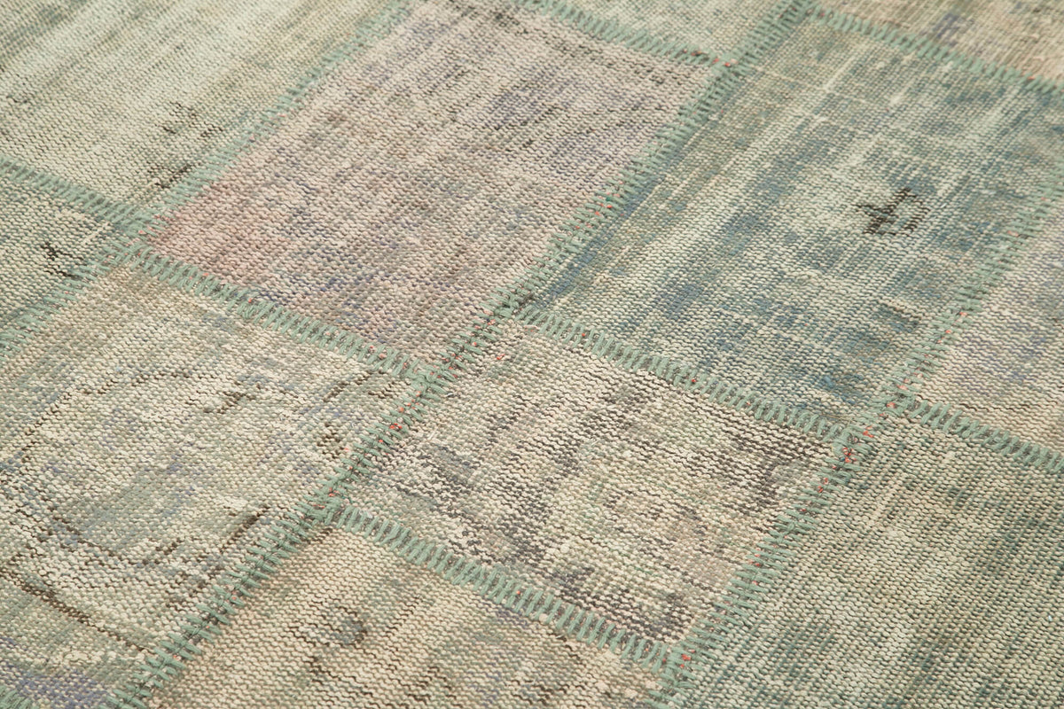5x7 Grey Patchwork Rug - 31728