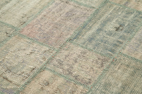 5x7 Grey Patchwork Rug - 31728