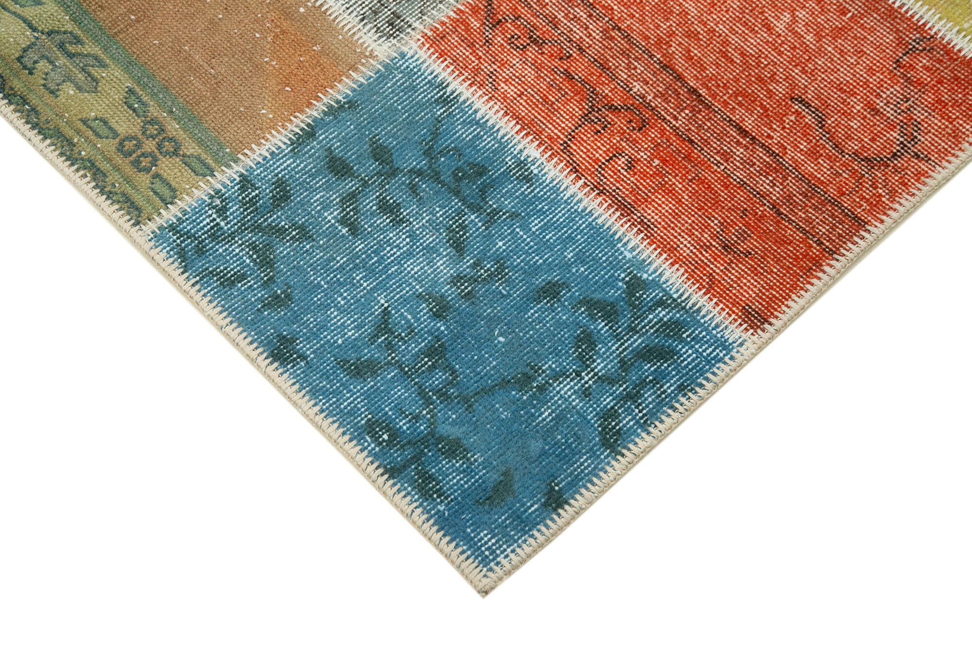 5x6 Multicolor Patchwork Rug - 31745