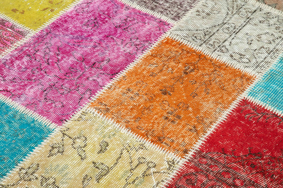 5x7 Multicolor Patchwork Rug - 31747