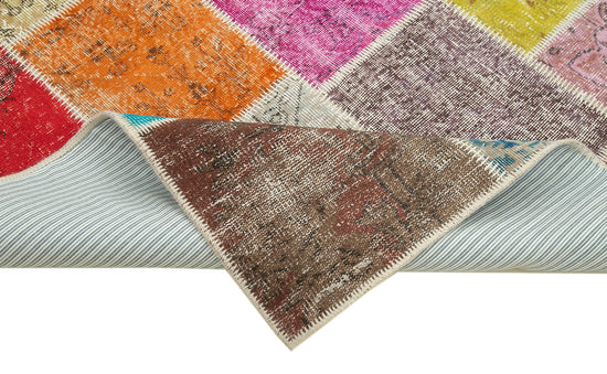5x7 Multicolor Patchwork Rug - 31747