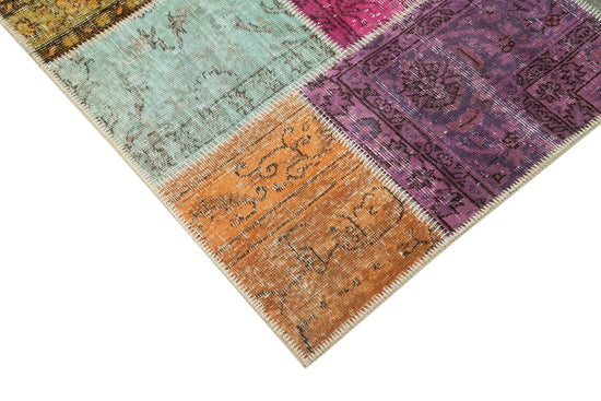 5x7 Multicolor Patchwork Rug - 31749