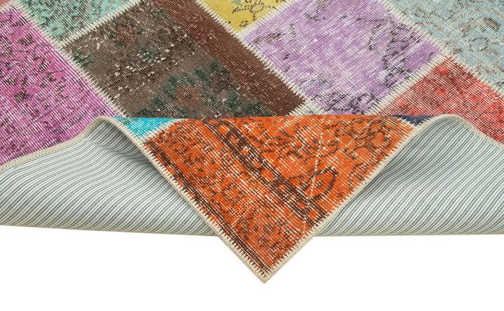 5x7 Multicolor Patchwork Rug - 31752