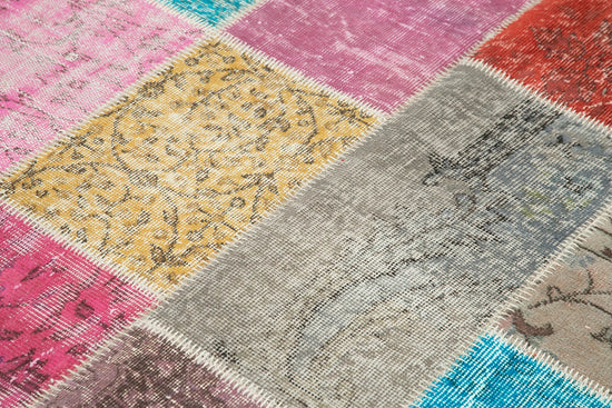 5x7 Multicolor Patchwork Rug - 31755