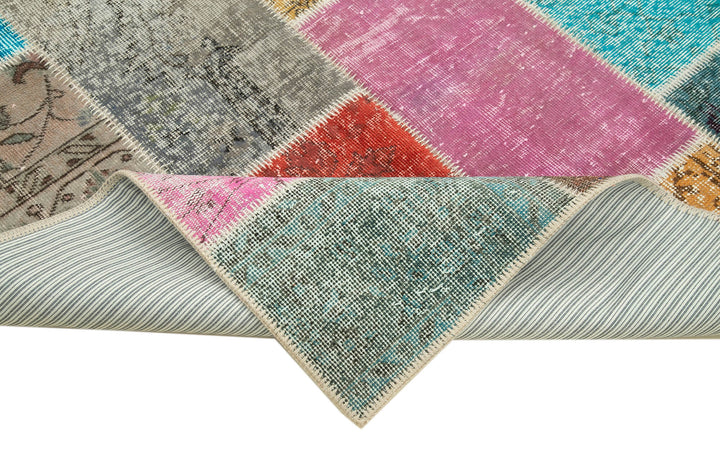 5x7 Multicolor Patchwork Rug - 31755