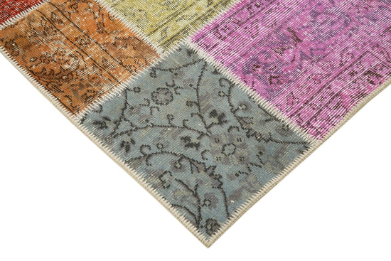 5x7 Multicolor Patchwork Rug - 31767