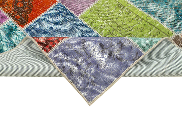 5x7 Multicolor Patchwork Rug - 31767