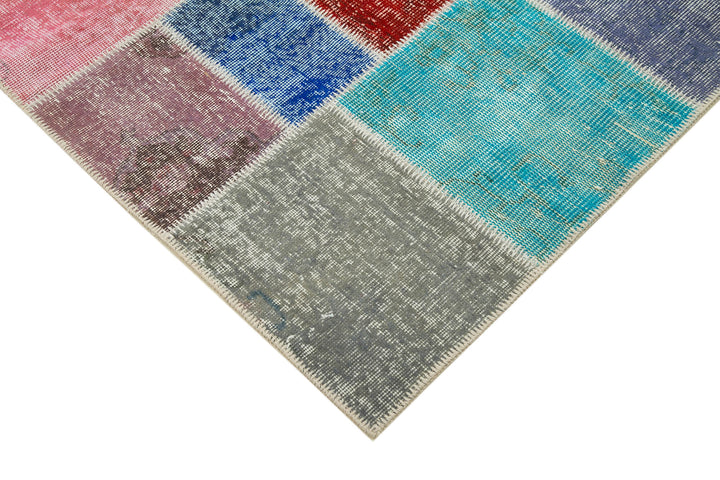 5x7 Multicolor Patchwork Rug - 31768